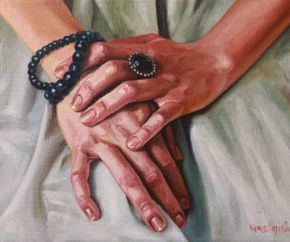 Prayer, Oil on Canvas