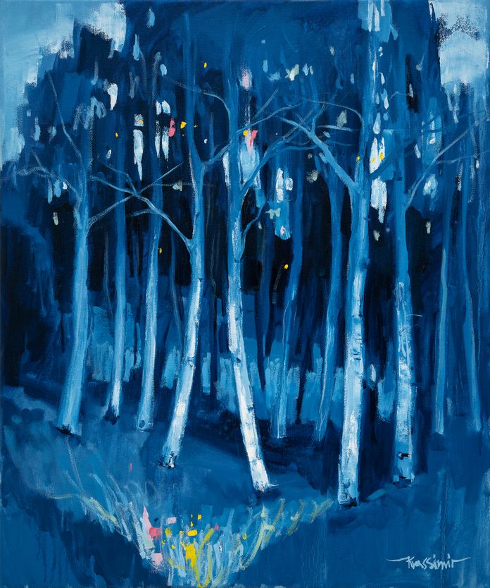 Secrets of the woods # 16, 50x60cm, Krassimir Kolev 2022