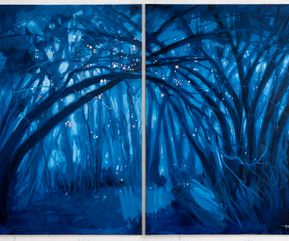 Secrets of the woods # 07, 150x200cm, oil on canvas